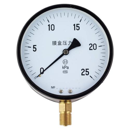 YE-100、150膜盒壓力表